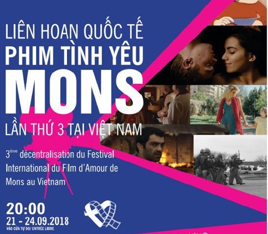 Liên hoan Quốc tế phim Tình yêu Wallonie-Bruxelles sẽ diễn ra từ 30/11 – 3/12/2019