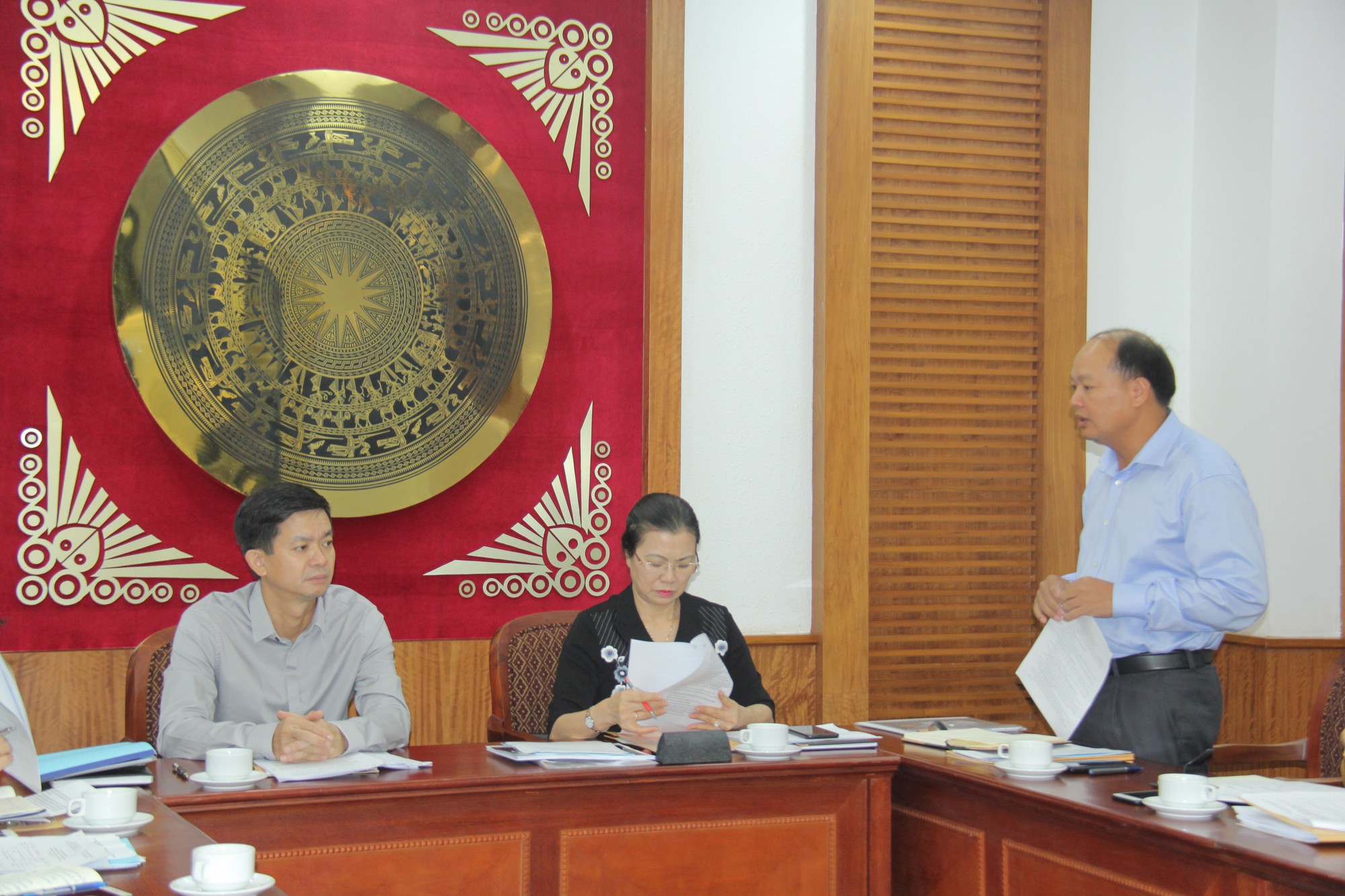 Thứ trưởng Lê Quang Tùng làm việc với BTC Tuần “Đại đoàn kết các dân tộc – Di sản Văn hóa Việt Nam”