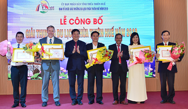 Thừa Thiên Huế công bố Giải thưởng Du lịch năm 2019