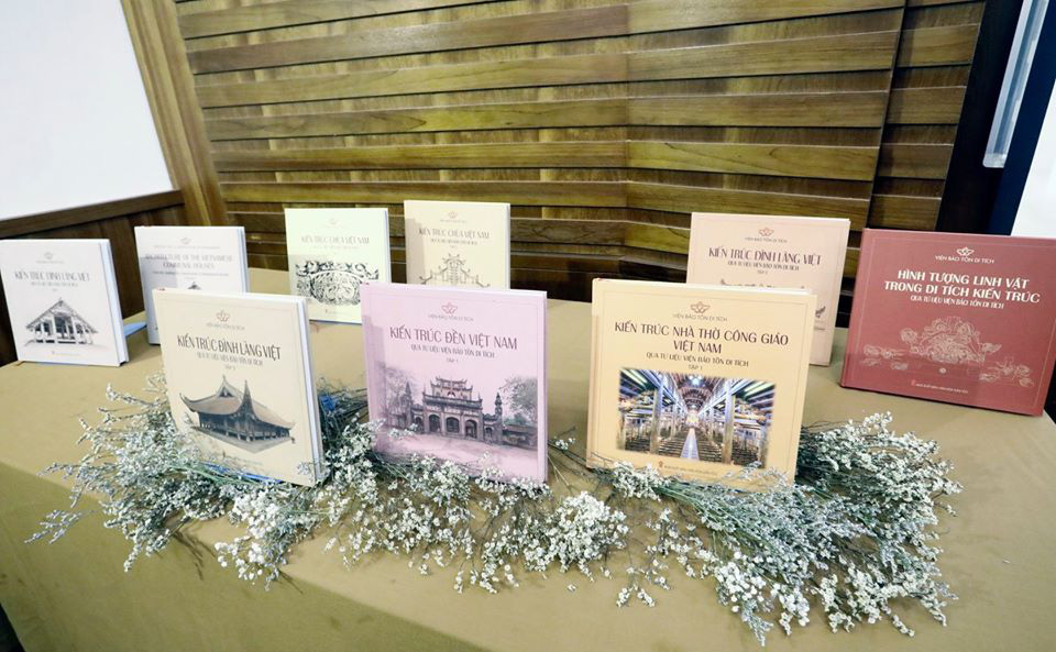 Ra mắt 3 cuốn sách về di tích kiến trúc Việt Nam