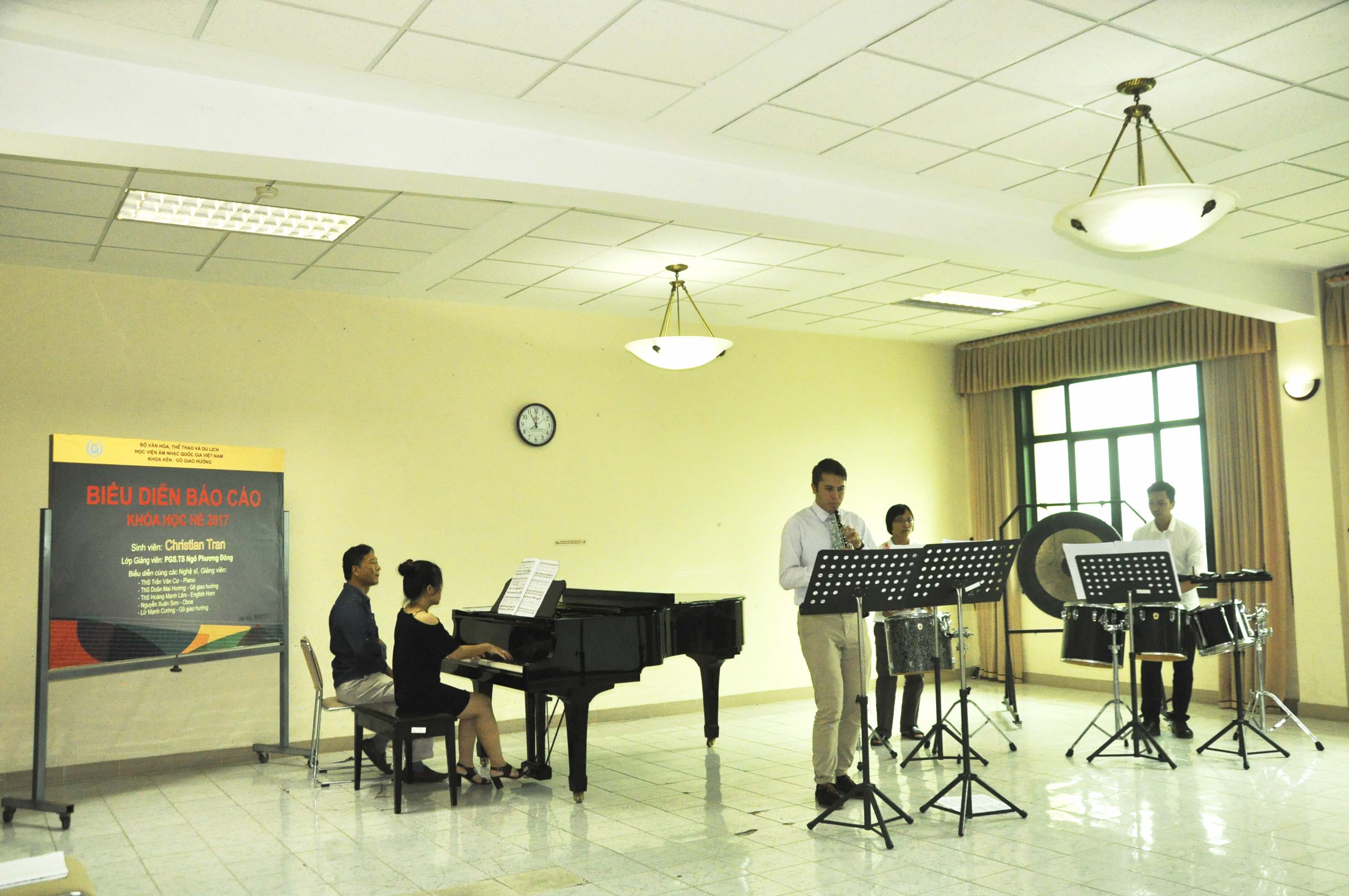 Học viện Âm nhạc Quốc gia Việt Nam: Những ứng dụng CNTT trong hoạt động đào tạo