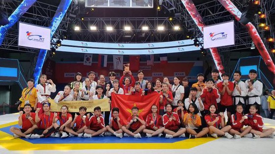 Taekwondo Việt Nam vượt qua chủ nhà Hàn Quốc giành HCV Đại hội Võ thuật thế giới Chungju 2019