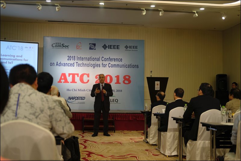 Hội nghị quốc tế về công nghệ tiên tiến trong lĩnh vực truyền thông năm 2018 diễn ra tại TP.HCM