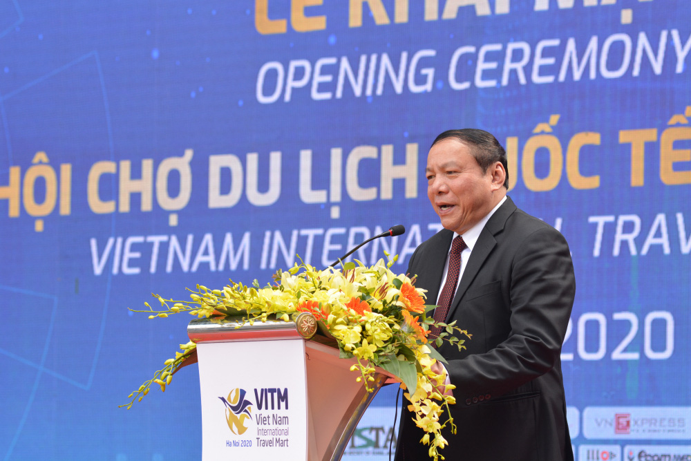 Thứ trưởng Nguyễn Văn Hùng: VITM 2020 là cơ hội động viên, thể hiện niềm tin và tinh thần đoàn kết vượt qua khó khăn của đại dịch Covid-19