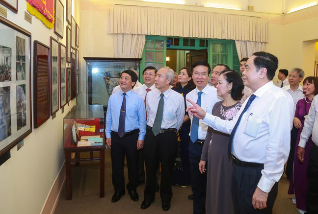 Lãnh đạo Đảng, Nhà nước cắt băng thành lập Bảo tàng Mặt trận Tổ quốc Việt Nam