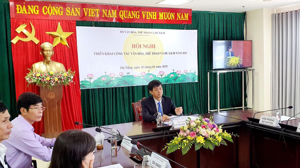 Thứ trưởng Lê Quang Tùng phát động thi đua trong ngành VHTTDL năm 2020