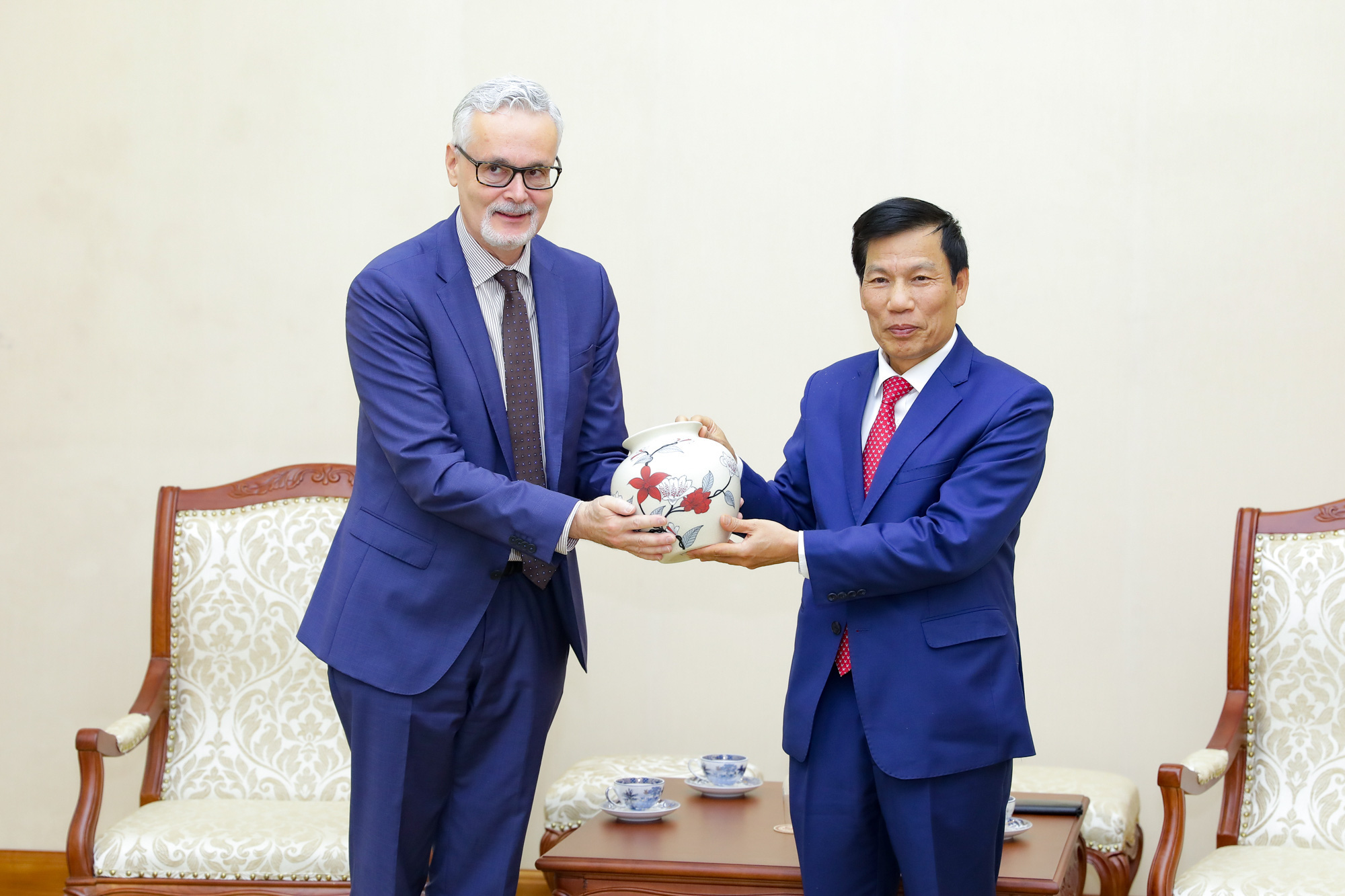 Bộ trưởng Nguyễn Ngọc Thiện: Hợp tác văn hóa, thể thao, du lịch Việt Nam - Đức đã đạt nhiều thành tựu quan trọng