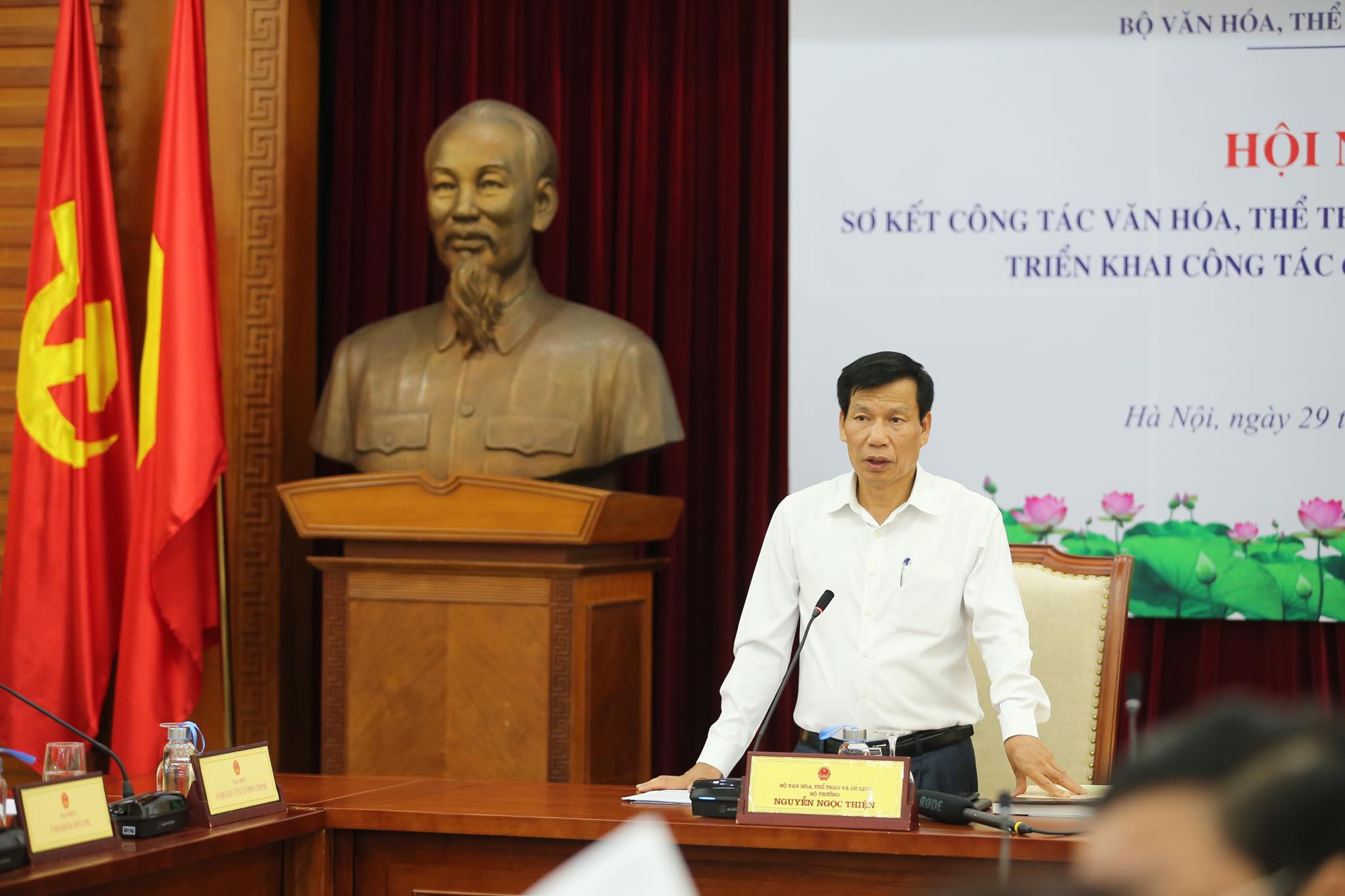 Bộ trưởng Nguyễn Ngọc Thiện: 6 tháng đầu năm, Bộ VHTTDL đã đạt những kết quả rõ rệt