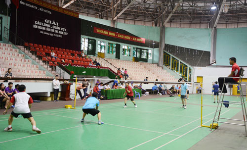 Lùi thời gian tổ chức giải Cầu lông, Quần vợt Liên ngành lần thứ XIX năm 2020