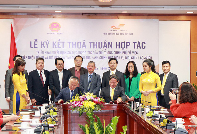 Bộ Công Thương và Bưu điện Việt Nam hợp tác đẩy nhanh quá trình cải cách thủ tục hành chính