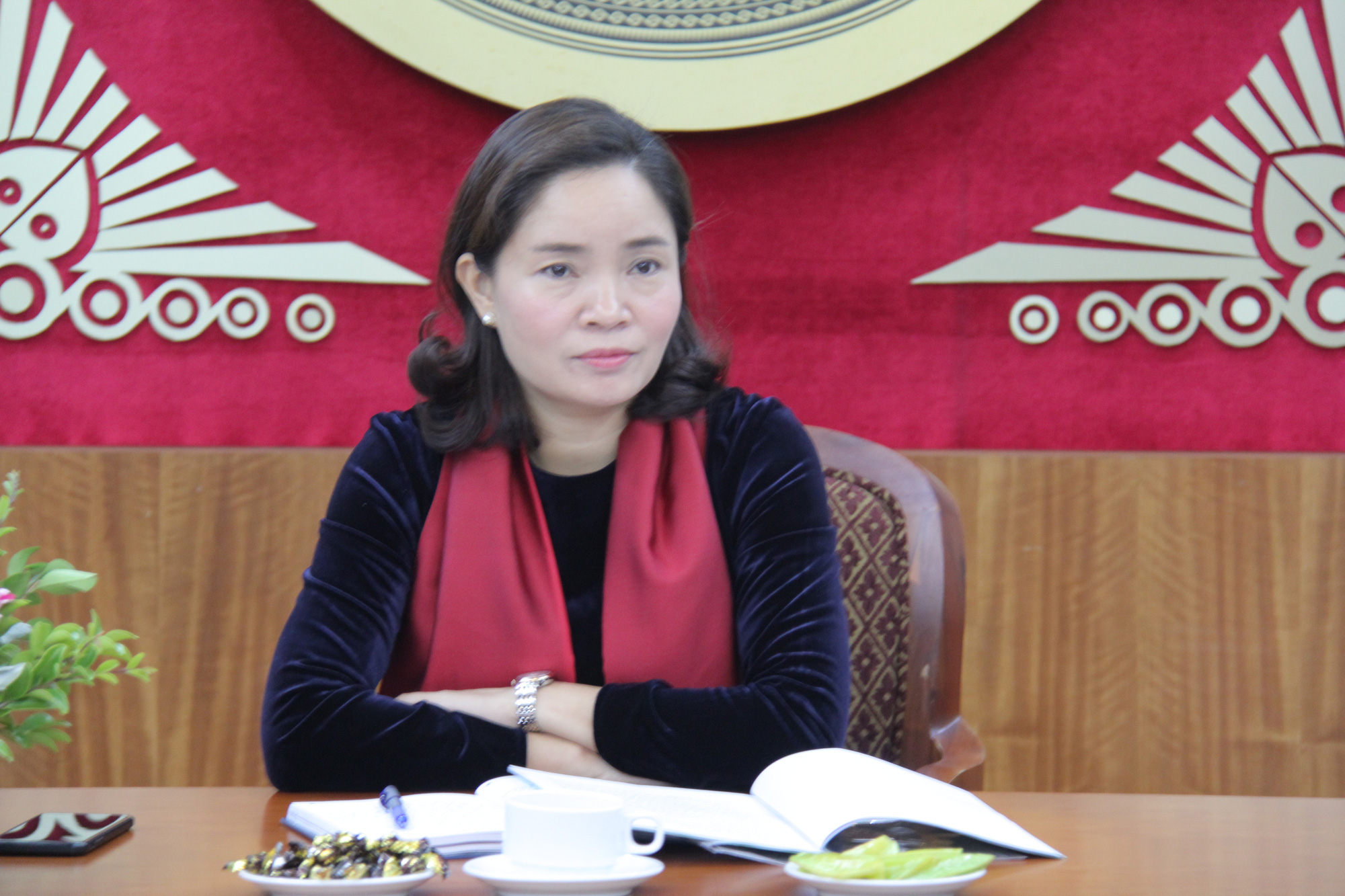 Thứ trưởng Trịnh Thị Thủy đánh giá cao sự nỗ lực vượt bậc trong thực hiện nhiệm vụ của Vụ Thư viện