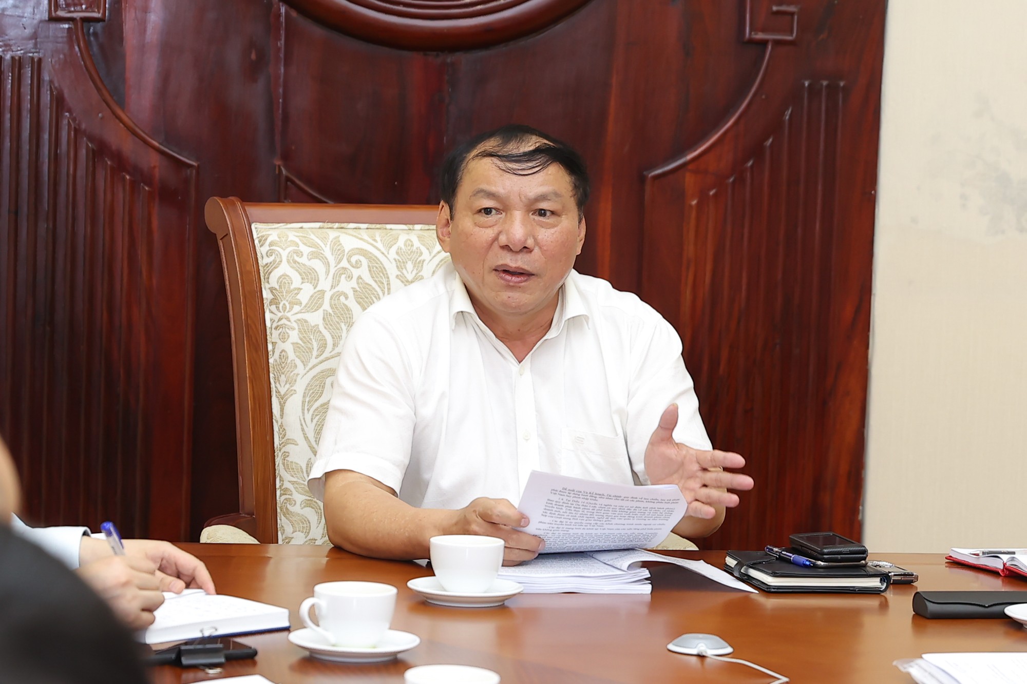 Bộ trưởng Nguyễn Văn Hùng: Luật Điện ảnh cần thể chế hóa quan điểm đường lối của Đảng về văn hóa