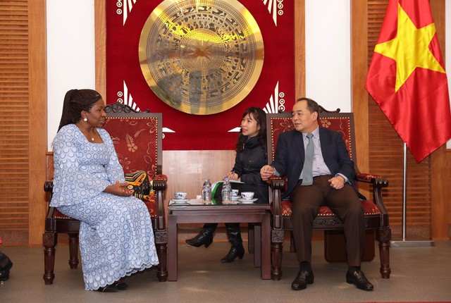 Thứ trưởng Lê Khánh Hải tiếp Đại sứ nước Cộng hòa Gana tại Malaysia kiêm nhiệm Việt Nam