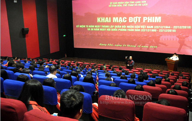 Tổ chức Tuần phim Kỷ niệm 76 năm Ngày thành lập Quân đội nhân dân Việt Nam