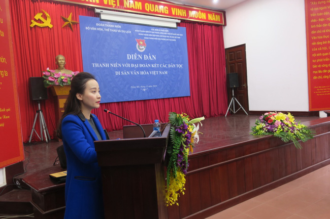 Diễn đàn Thanh niên với Đại đoàn kết các dân tộc di sản văn hoá Việt Nam