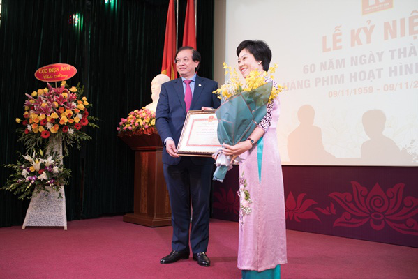 Lễ kỷ niệm 60 năm ngày thành lập Hãng phim Hoạt hình Việt Nam