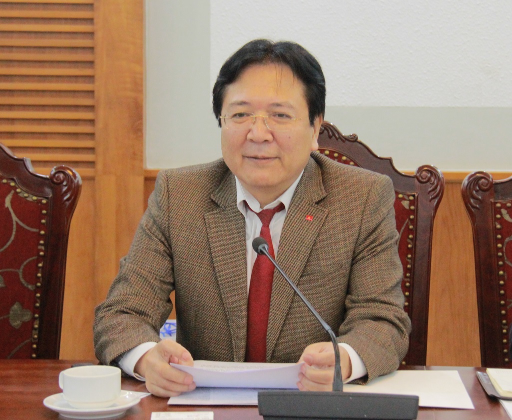 Thứ trưởng Vương Duy Biên tiếp Đoàn phóng viên Hàn Quốc