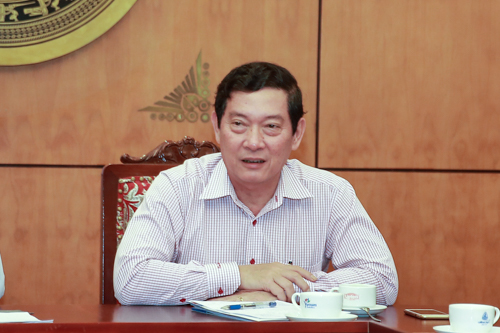 Thứ trưởng Huỳnh Vĩnh Ái làm việc với Tổng cục Du lịch