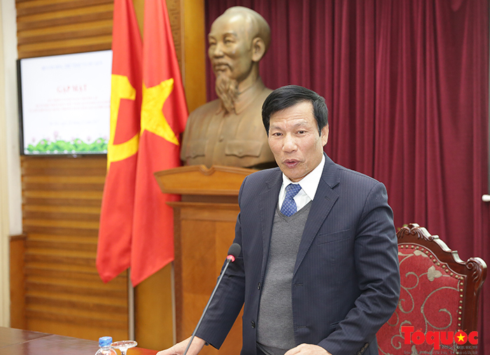 Bộ trưởng Nguyễn Ngọc Thiện gặp mặt cựu chiến binh, quân nhân chuyển ngành Bộ VHTTDL
