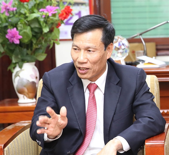 Bộ trưởng Nguyễn Ngọc Thiện thăm và chúc Tết Báo Văn Hóa