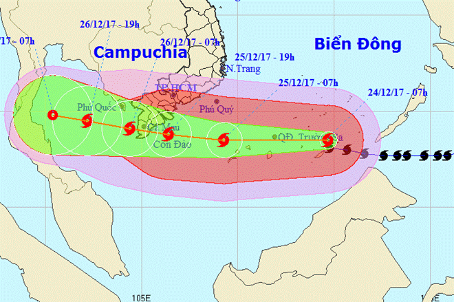 Bộ VHTTDL ban hành công văn khẩn yêu cầu triển khai ứng phó cơn bão Tembin