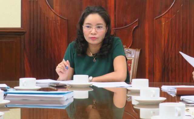 Thứ trưởng Trịnh Thị Thủy làm việc với Cục Bản quyền tác giả