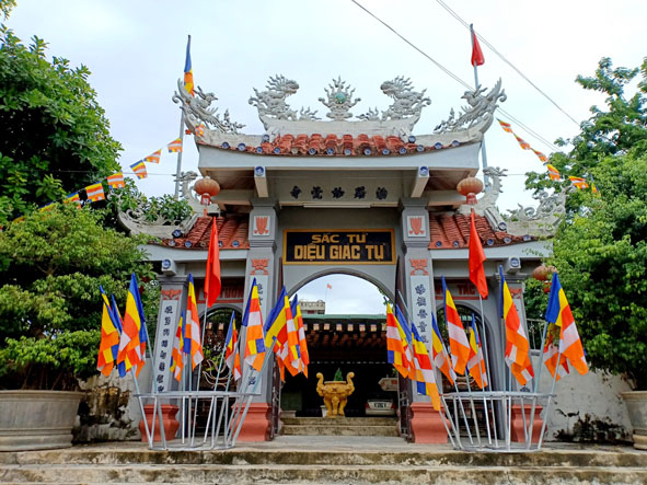 Thỏa thuận Dự án tu bổ, tôn tạo di tích chùa Diệu Giác hạng mục tôn tạo Chánh điện, tỉnh Quảng Ngãi