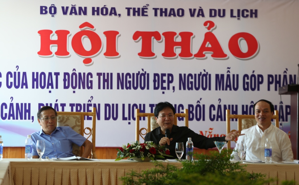 Hội thảo chuyên đề “Phát huy mặt tích cực của hoạt động thi người đẹp, người mẫu góp phần quảng bá nghệ thuật, danh lam thắng cảnh, phát triển du lịch