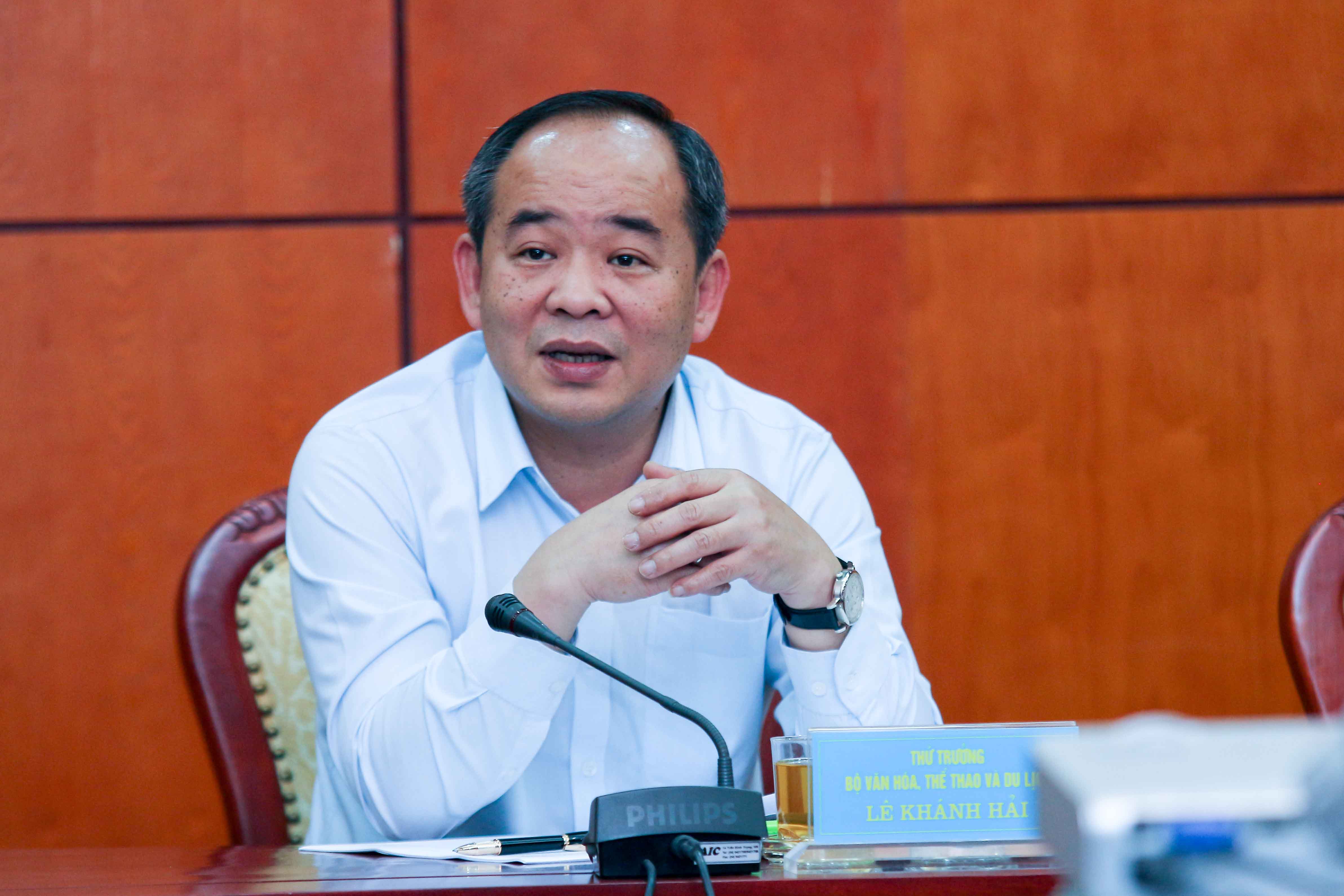 Thứ trưởng Lê Khánh Hải yêu cầu ngành thể thao tập trung vào ASIAD 18
