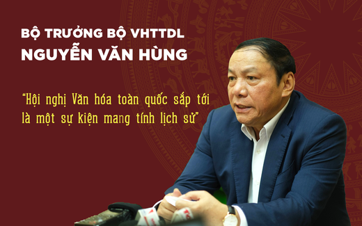 Bộ trưởng Nguyễn Văn Hùng: “Hội nghị Văn hóa toàn quốc sắp tới là một sự kiện mang tính lịch sử”