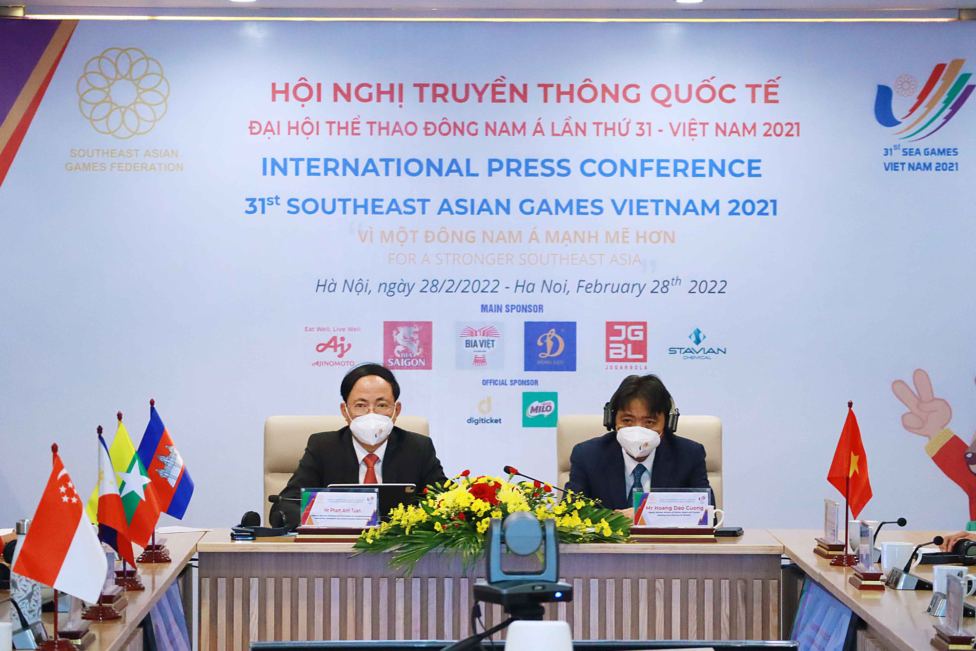 Tổ chức Hội nghị Truyền thông quốc tế SEA Games 31 lần thứ Nhất