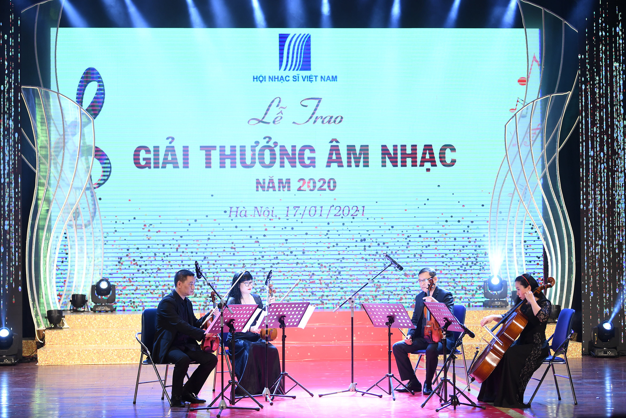 78 tác phẩm được trao Giải thưởng Âm nhạc năm 2020