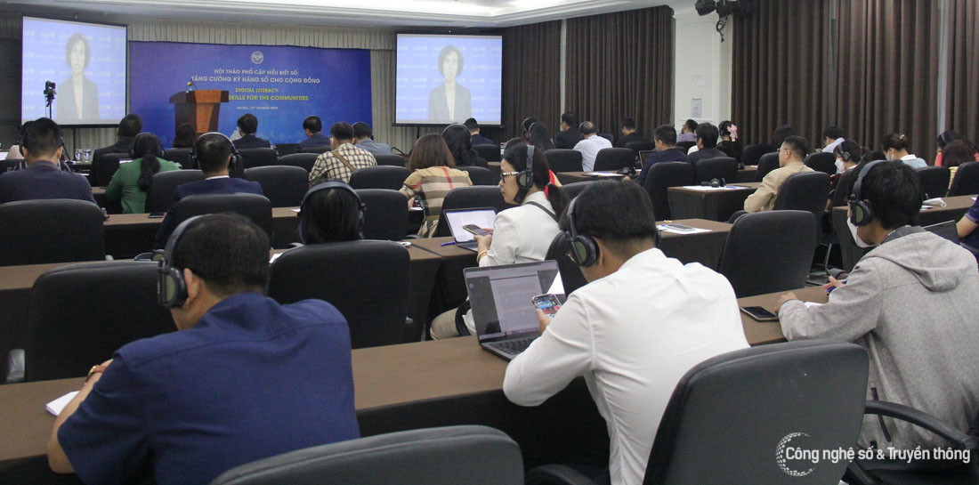 Việt Nam chia sẻ kinh nghiệm phổ cập kỹ năng số qua Tổ công nghệ cộng đồng