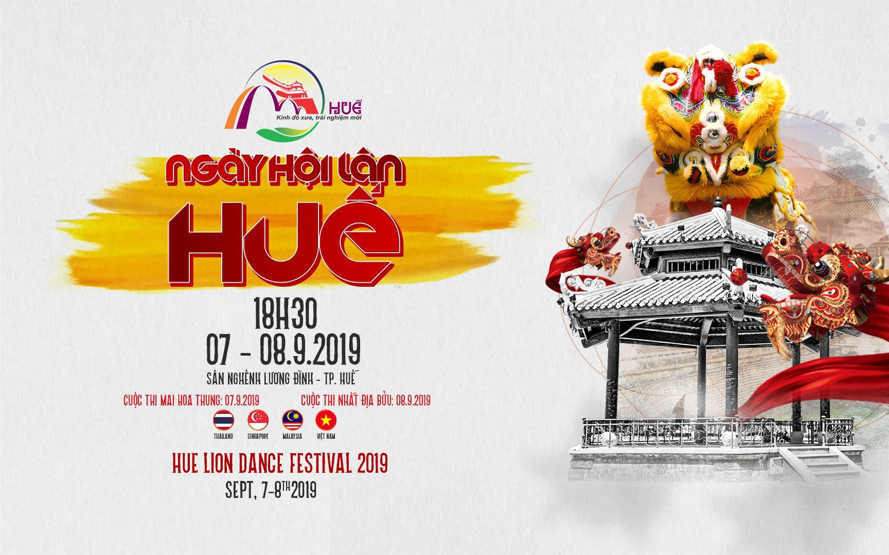 Khai mạc Ngày hội Lân Huế 2019