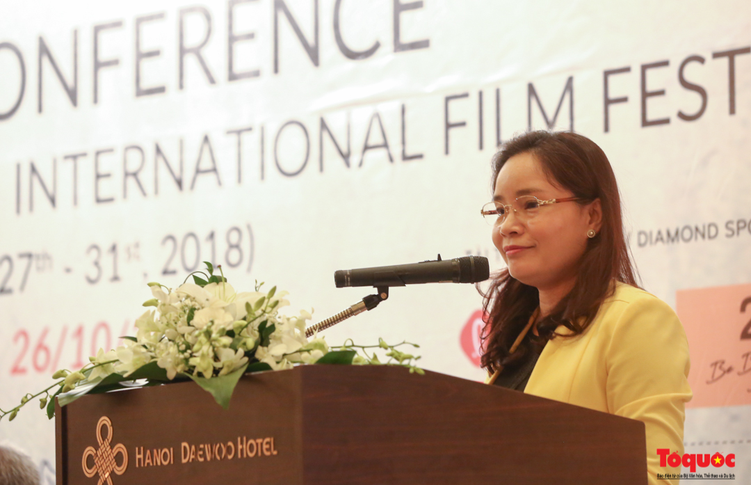 Họp báo Khai mạc Liên hoan phim Quốc tế Hà Nội 2018
