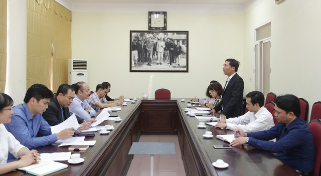 Trao đổi hợp tác trong hoạt động Công nghệ, thông tin giữa Trung tâm CNTT và Trường Đại học Thể dục thể thao Bắc Ninh
