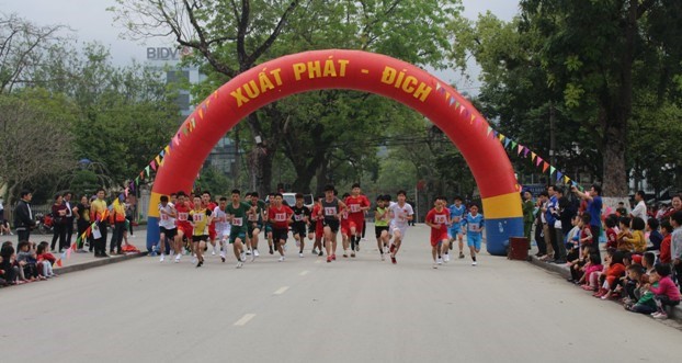 Tổ chức Giải Việt dã Tranh Cúp Báo Cao Bằng năm 2019