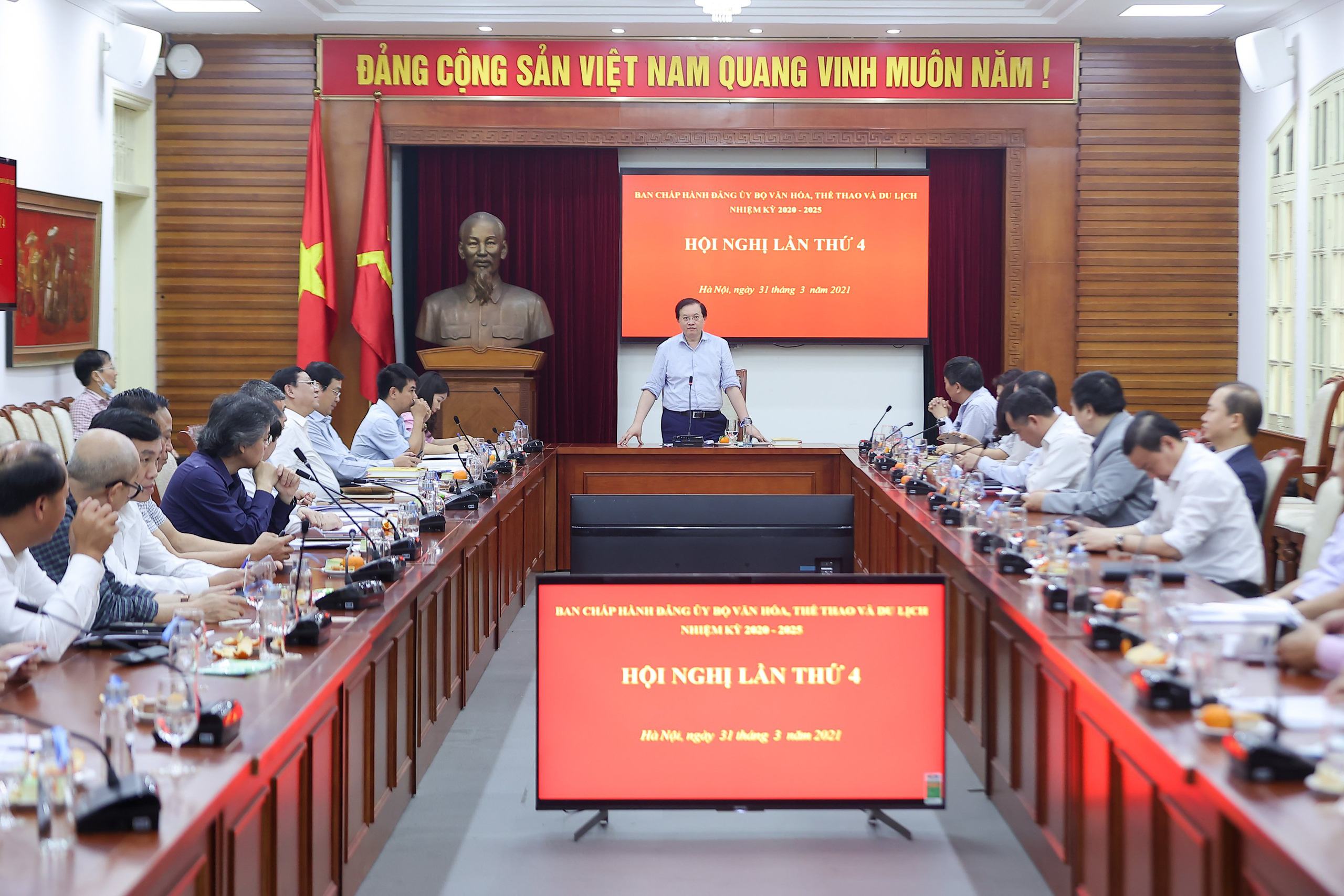 Hội nghị Ban chấp hành Đảng bộ Bộ VHTTDL lần thứ 4